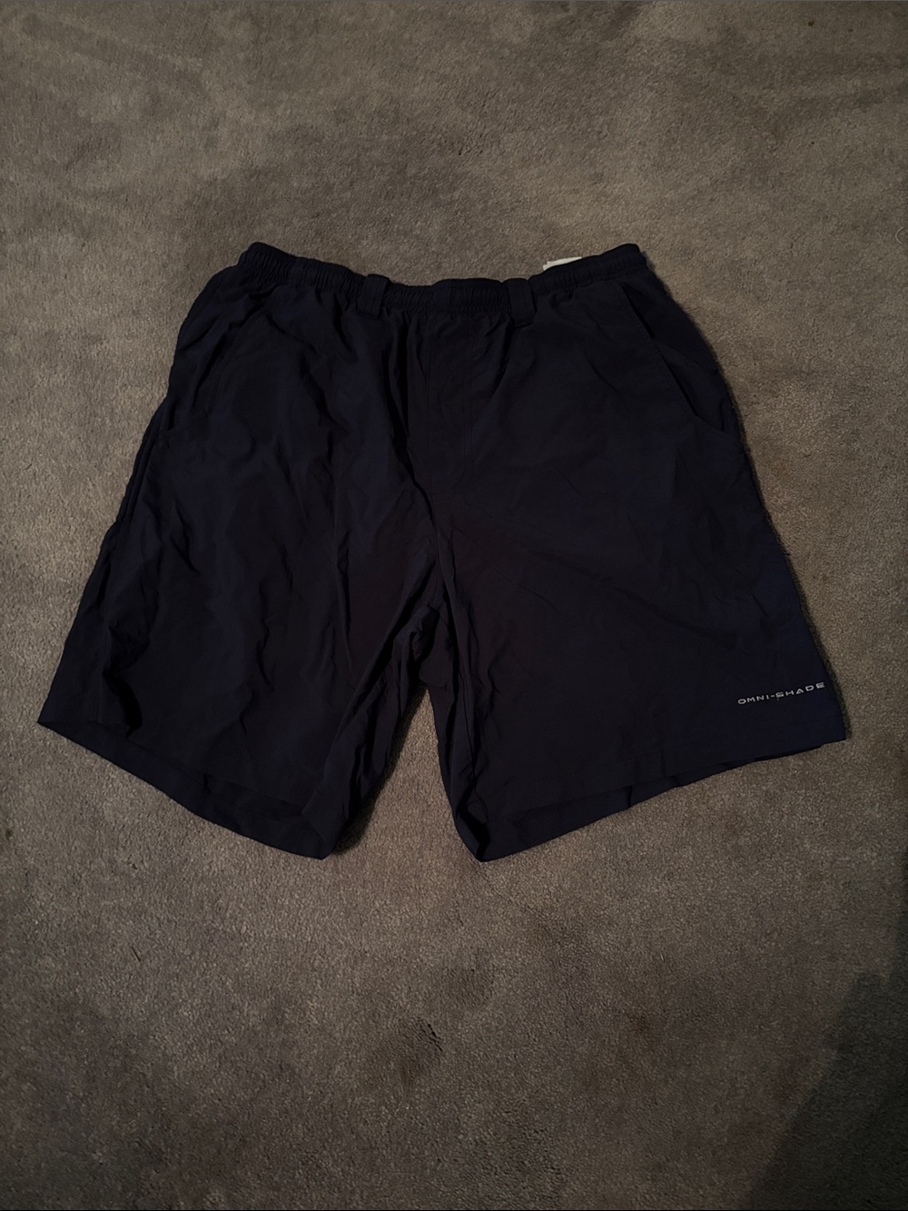 Columbia Men's Navy Athletic Omni-Shade Shorts